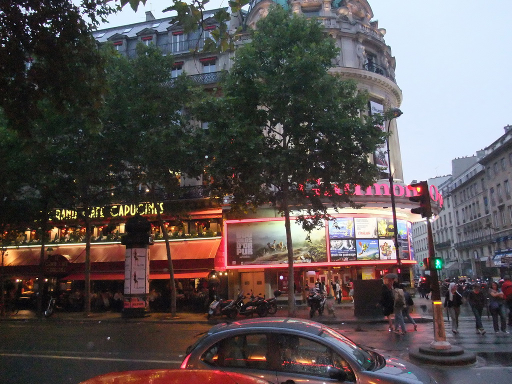 Cinéma Gaumont Opéra, where we watched the movie `Toy Story 3 3D`