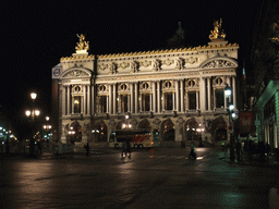 The Opéra Garnier, by night