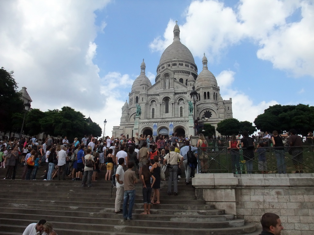 The Basilique du Sacré-Coeur church