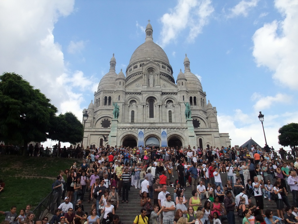 The Basilique du Sacré-Coeur church