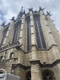 South facade of the Sainte-Chapelle chapel