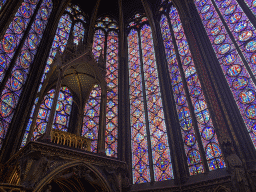 Apse and altar of the Upper Chapel of the Sainte-Chapelle chapel