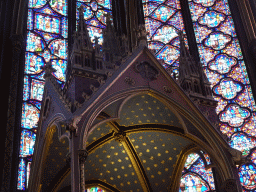 Upper part of the altar of the Upper Chapel of the Sainte-Chapelle chapel