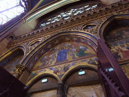 Mosaic above the doors of the Upper Chapel of the Sainte-Chapelle chapel