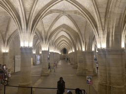Interior of the Hall of the Men-at-arms at the Conciergerie building