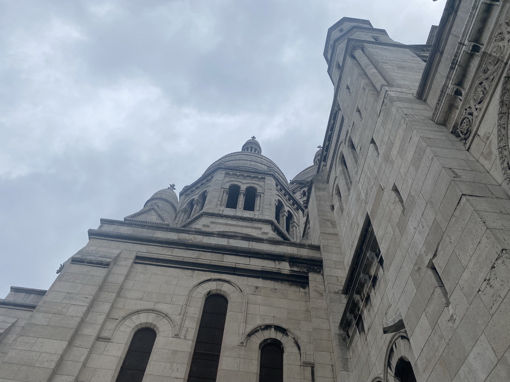 Southeast facade of the Basilique du Sacré-Coeur church