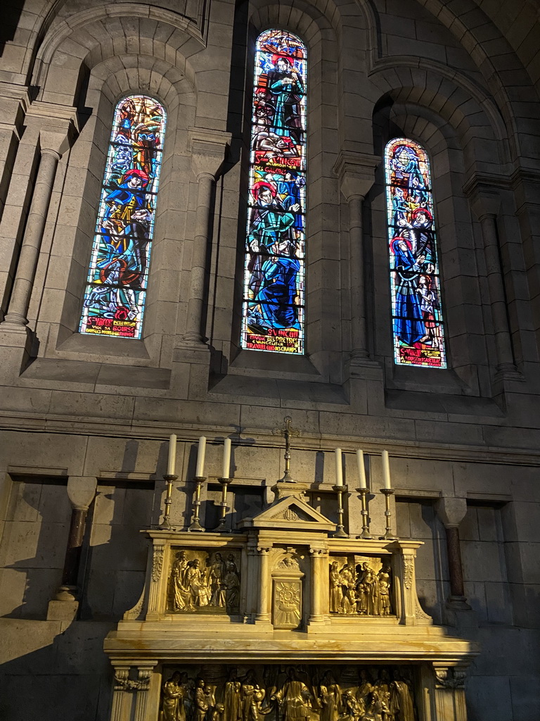 The Chapel of Saint Vincent de Paul at the Basilique du Sacré-Coeur church