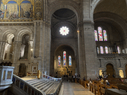 The east transept of the Basilique du Sacré-Coeur church