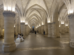 Interior of the Hall of the Men-at-arms at the Conciergerie building