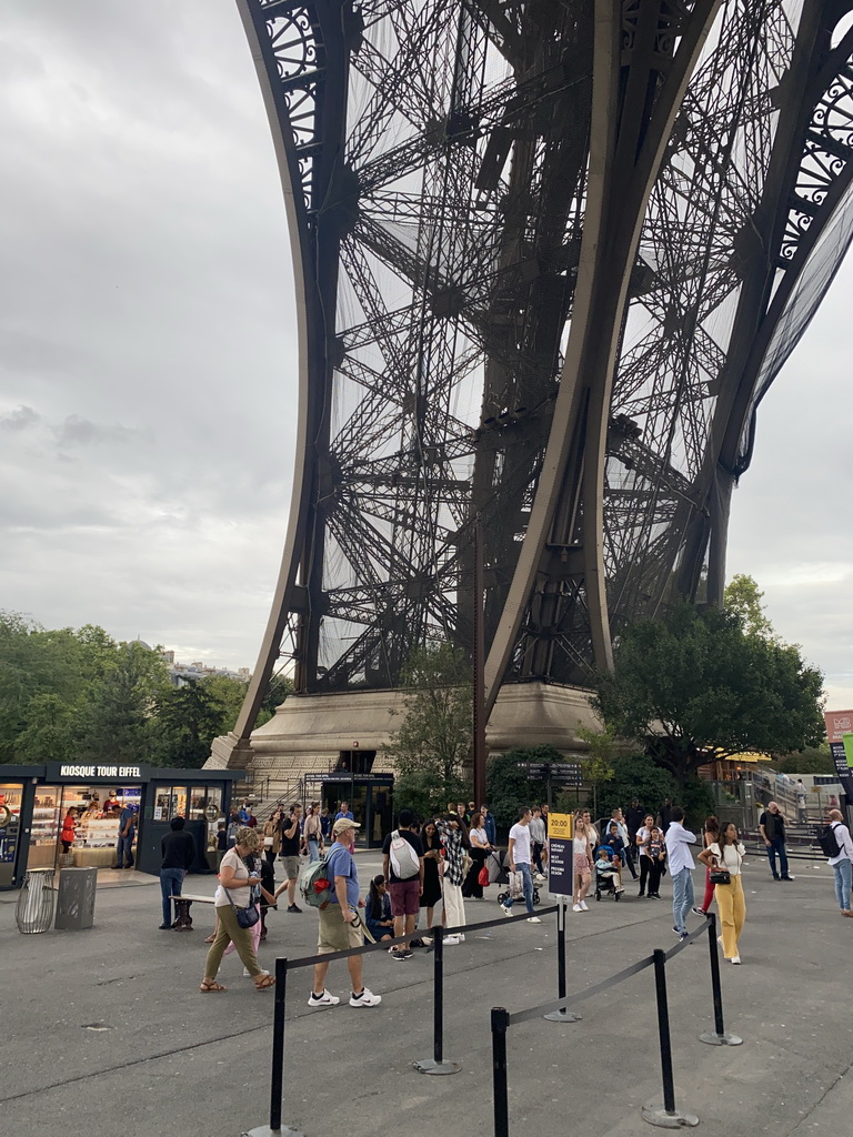 The Ground Floor of the Eiffel Tower