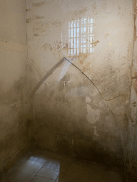 Interior of a prison cell at the Corridor of Cells at the Conciergerie building