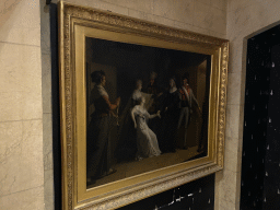 Painting at the Marie-Antoinette Chapel at the Conciergerie building