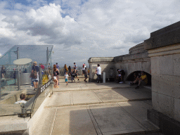 The roof of the Arc de Triomphe