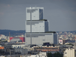 The Tribunal de Paris courthouse, viewed from the roof of the Arc de Triomphe