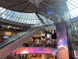Interior of the Third Floor of the Westfield Les 4 Temps shopping mall