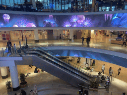 Interior of the Second Floor of the Westfield Les 4 Temps shopping mall