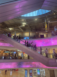 Interior of the Second Floor of the Westfield Les 4 Temps shopping mall