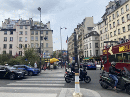 The Rue du Petit Pont street, viewed from the Quai de Montebello street