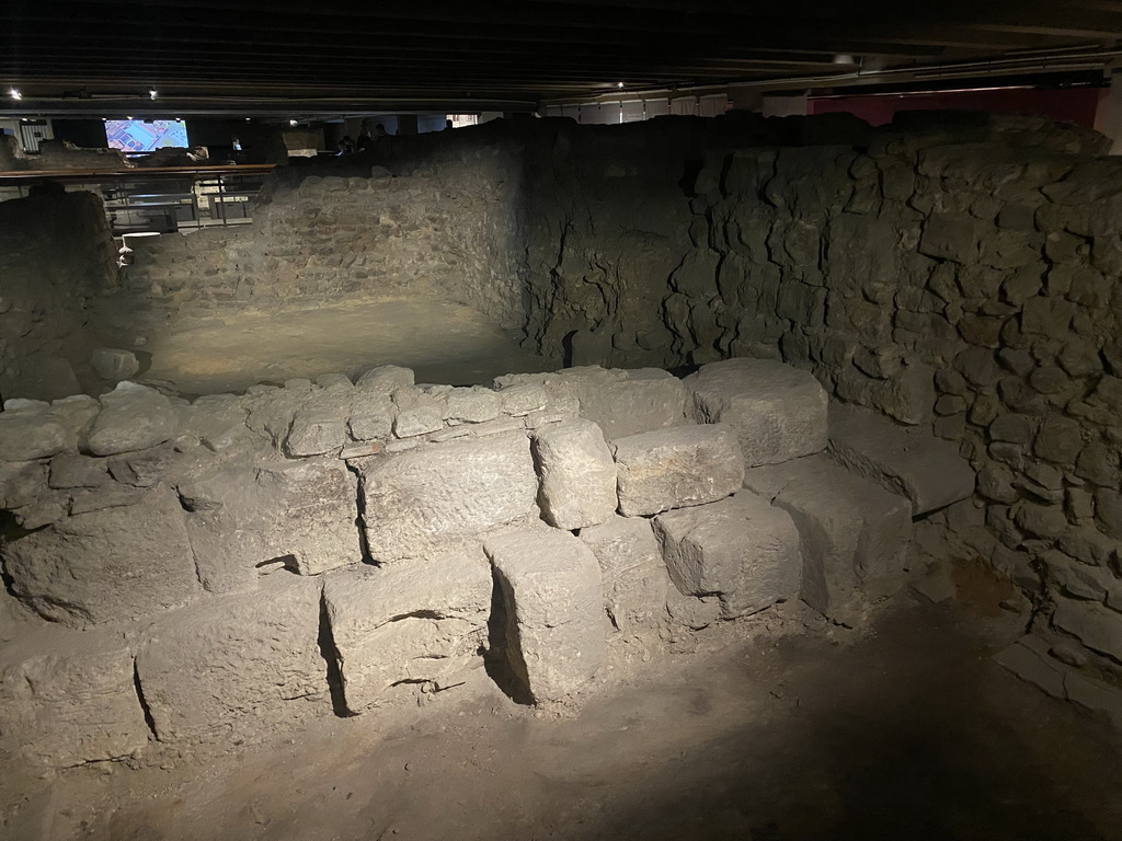 Ruins at the Archaeological Crypt of the Île de la Cité