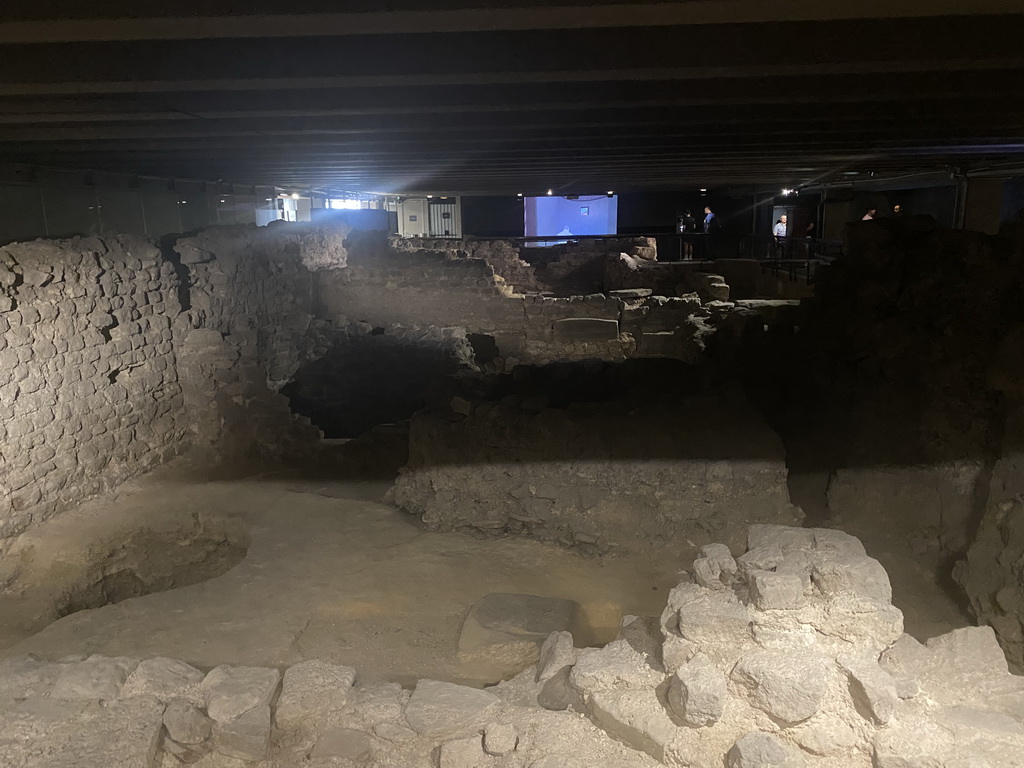 Ruins at the Archaeological Crypt of the Île de la Cité