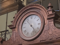 Clock at the Hall of Endangered Species at the second floor of the Grande Galerie de l`Évolution museum