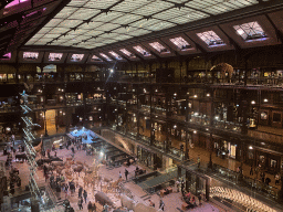 Interior of the first floor of the Grande Galerie de l`Évolution museum, viewed from the third floor