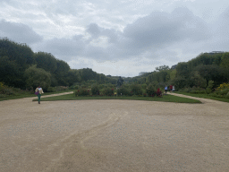 The Jardin des Plantes garden, viewed from the Esplanade Milne Edwards