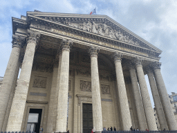 West facade of the Panthéon, viewed from the Place du Panthéon square
