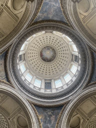 The dome of the Panthéon, viewed through the mirror at the transept