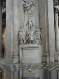 Sculpture at the northeast side of the transept of the Panthéon
