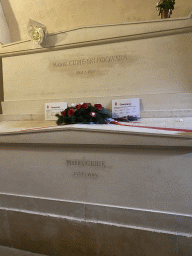 Tombs of Marie Curie and Pierre Curie at the Crypt of the Panthéon