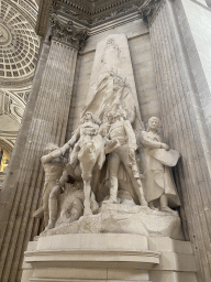 Sculpture at the southeast side of the transept of the Panthéon
