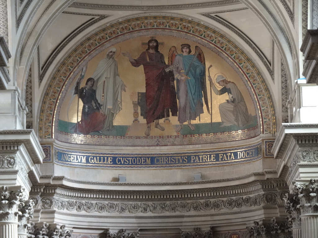 Painting at the apse of the Panthéon