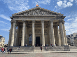 West side of the Panthéon at the Place du Panthéon square