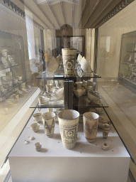 Pottery at the Ground Floor of the Richelieu Wing of the Louvre Museum