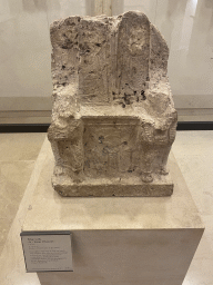 Throne of Astarte at the Ground Floor of the Sully Wing of the Louvre Museum, with explanation