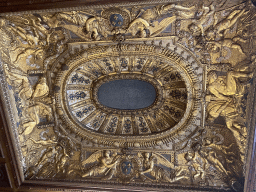 Ceiling of the Alcove Bedroom at the First Floor of the Sully Wing of the Louvre Museum