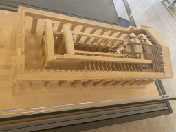 Scale model of the Temple of Zeus in Olympia at the Ground Floor of the Sully Wing of the Louvre Museum