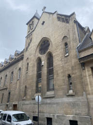 Front of the La Chapelle des Martyrs chapel at the Rue Yvonne le Tac street
