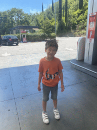 Max at the LUKOIL Sutorina gas station at the town of Sutorina