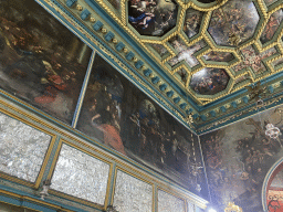 Nave and ceiling of the Church of Our Lady of the Rocks at the Our Lady of the Rocks Island