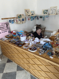 Interior of the shop at the Our Lady of the Rocks Island