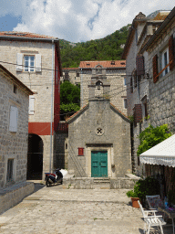 Front of a small church at the promenade