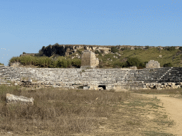 North side of the Stadium at the Ancient City of Perge, viewed from the south side