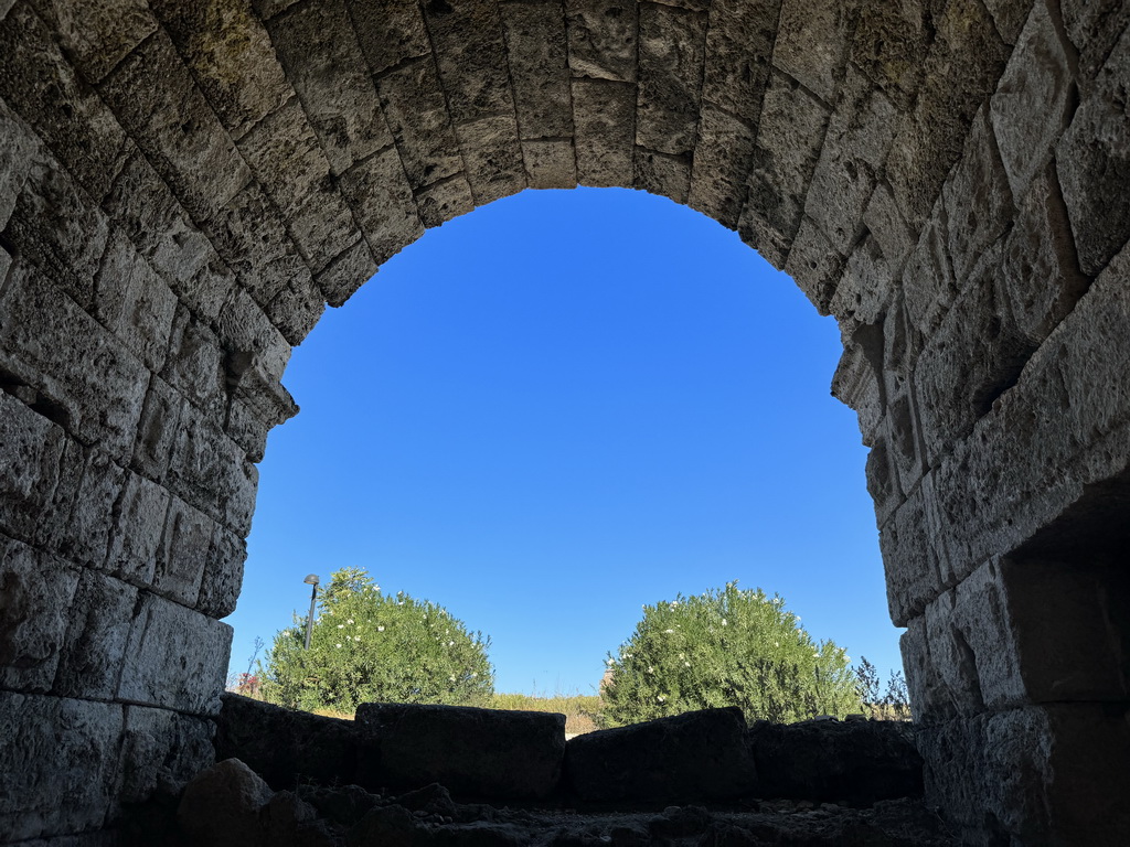 Arch at the north side of the Stadium at the Ancient City of Perge