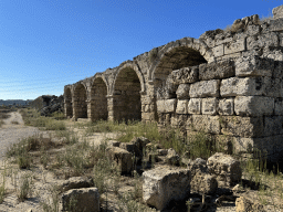 Arches at the northeast side of the Stadium at the Ancient City of Perge