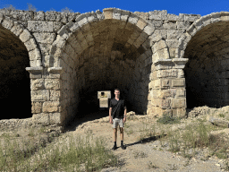 Tim with arches and gate at the northeast side of the Stadium at the Ancient City of Perge