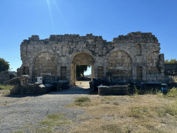 North side of the Roman Gate at the south side of the City Walls at the Ancient City of Perge