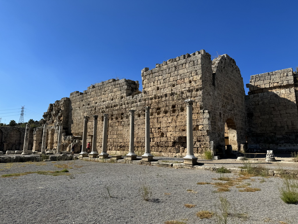 The Palaestra of the Southern Bath at the Ancient City of Perge