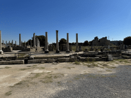 The Agora and the Southern Basilica at the Ancient City of Perge, with explanation